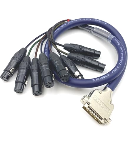 Amazon.com: Mogami Gold DB25-XLRM-05 Analog Recorder Interface